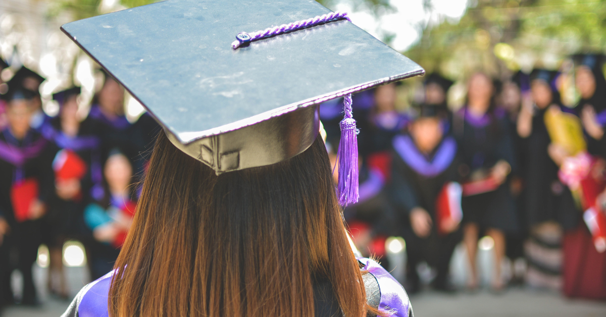 Student at college graduation. Photo by MD Duran on Unsplash.